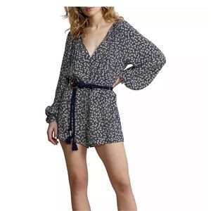 Polo Ralph Lauren Floral Crepe Romper